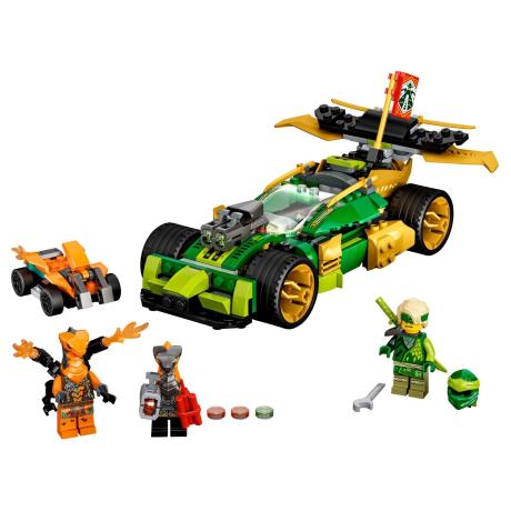 Конструктор LEGO NINJAGO Гоночний автомобіль ЕВО Ллойда 279 деталей (71763) - фото 1
