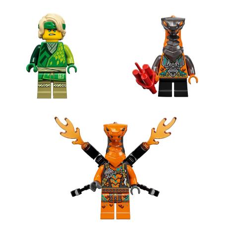 Конструктор LEGO NINJAGO Гоночний автомобіль ЕВО Ллойда 279 деталей (71763) - фото 4