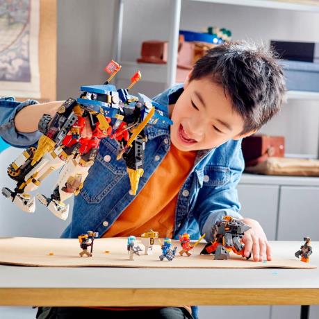 Конструктор LEGO NINJAGO Ультракомборобот ніндзя 1104 деталі (71765) - фото 0