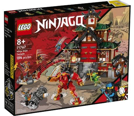 Конструктор LEGO NINJAGO Храм-додзьо ніндзя 1394 деталей (71767) - фото 0