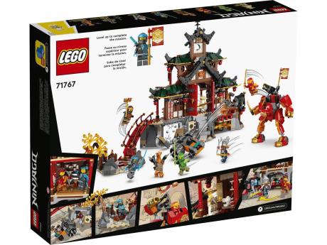Конструктор LEGO NINJAGO Храм-додзьо ніндзя 1394 деталей (71767) - фото 0