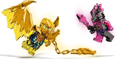 Конструктор LEGO NINJAGO Мотоцикл золотого дракона Джея 137 деталей (71768) - фото 0