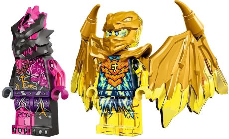 Конструктор LEGO NINJAGO Мотоцикл золотого дракона Джея 137 деталей (71768) - фото 0