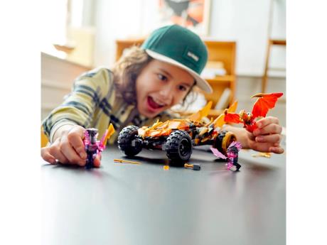 Конструктор LEGO NINJAGO Крейсер Дракона Коула 384 деталі (71769) - фото 0