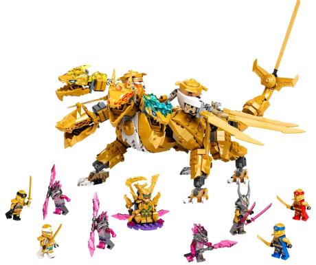Конструктор LEGO NINJAGO Золотий ультрадракон Ллойда 989 деталей (71774) - фото 0