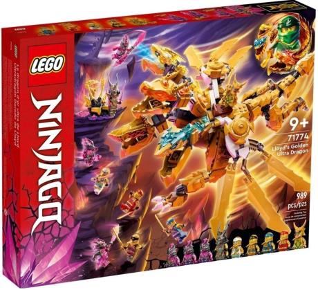 Конструктор LEGO NINJAGO Золотий ультрадракон Ллойда 989 деталей (71774) - фото 0