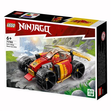 Конструктор LEGO NINJAGO Гоночний автомобіль ніндзя Кая ЕВО 94 деталі (71780) - фото 0