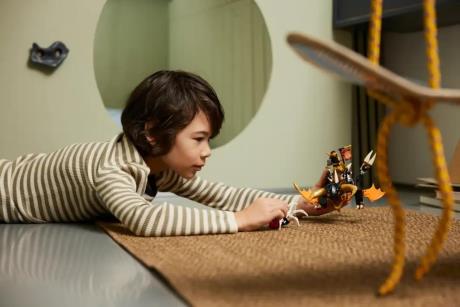 Конструктор LEGO NINJAGO Земляний дракон Коула ЕВО 285 деталей (71782) - фото 0