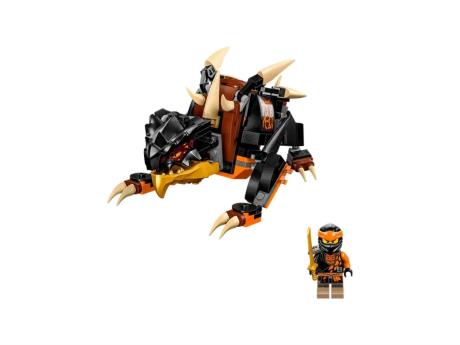 Конструктор LEGO NINJAGO Земляний дракон Коула ЕВО 285 деталей (71782) - фото 0