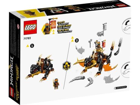 Конструктор LEGO NINJAGO Земляний дракон Коула ЕВО 285 деталей (71782) - фото 0