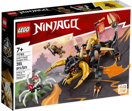 Конструктор LEGO NINJAGO Земляний дракон Коула ЕВО 285 деталей (71782) - фото 0