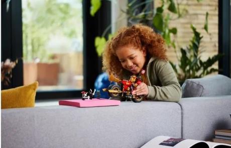 Конструктор LEGO NINJAGO Робот-вершник Кая ЕВО 312 деталей (71783) - фото 0