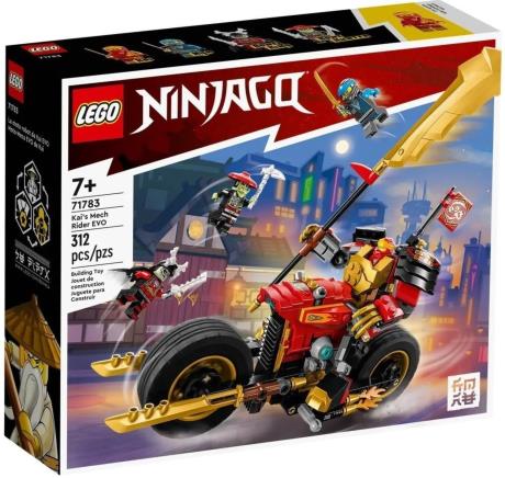 Конструктор LEGO NINJAGO Робот-вершник Кая ЕВО 312 деталей (71783) - фото 0