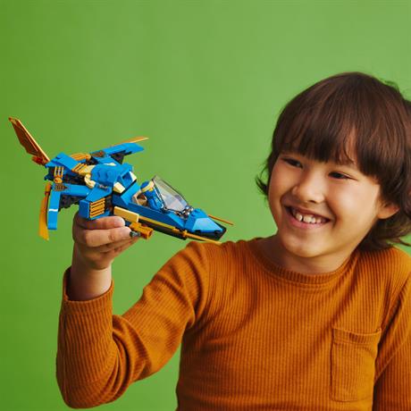 Конструктор LEGO NINJAGO Реактивний літак Джея ЕВО 146 деталей (71784) - фото 4
