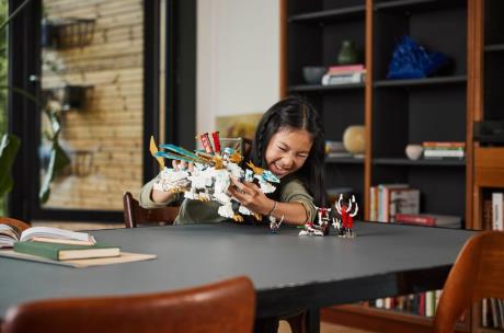 Конструктор LEGO NINJAGO Крижаний Дракон Зейна 973 деталі (71786) - фото 0