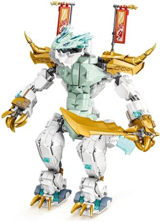 Конструктор LEGO NINJAGO Крижаний Дракон Зейна 973 деталі (71786) - фото 0