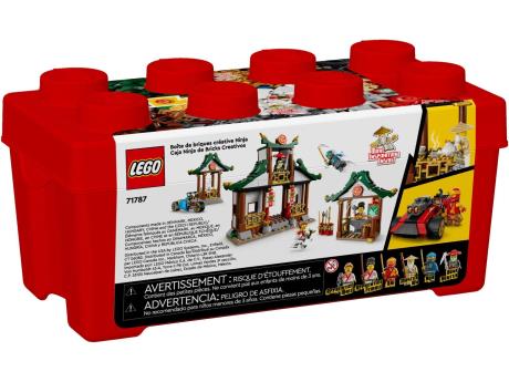 Конструктор LEGO NINJAGO Ніндзя Коробка з кубиками для творчості 530 деталей (71787) - фото 0