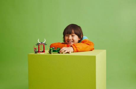 Конструктор LEGO NINJAGO Дорожній мотоцикл ніндзя Ллойда 64 деталі (71788) - фото 0