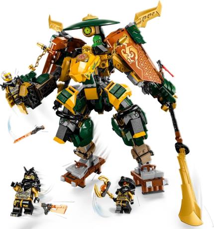 Конструктор LEGO NINJAGO Командні роботи ніндзя Ллойда й Арін 764 деталі (71794) - фото 0