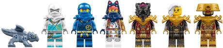 Конструктор LEGO NINJAGO Дракон стихій проти робота Володарки 1038 деталей (71796) - фото 0