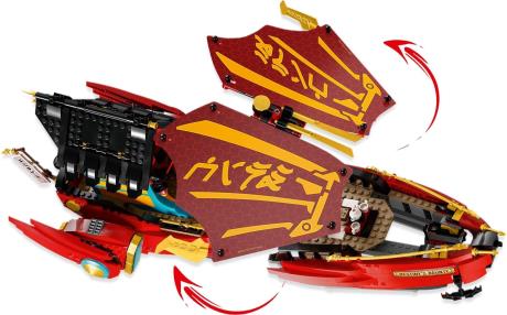 Конструктор LEGO NINJAGO Дарунок долі Перегони з часом 1739 деталей (71797) - фото 0