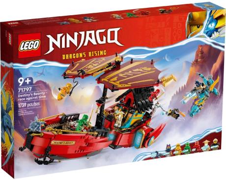 Конструктор LEGO NINJAGO Дарунок долі Перегони з часом 1739 деталей (71797) - фото 0