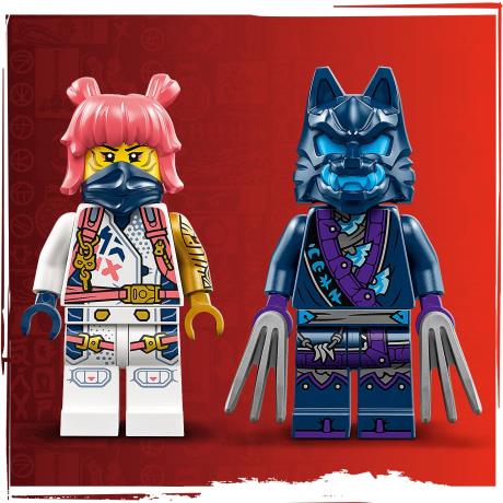 Конструктор LEGO NINJAGO Робот технічної стихії Сори 209 деталей (71807) - фото 7