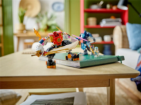 Конструктор LEGO NINJAGO Робот вогняної стихії Кая 322 деталі (71808) - фото 6