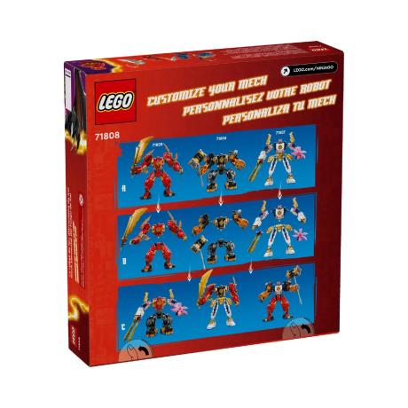 Конструктор LEGO NINJAGO Робот огненной стихии Кая 322 детали (71808) - фото 8