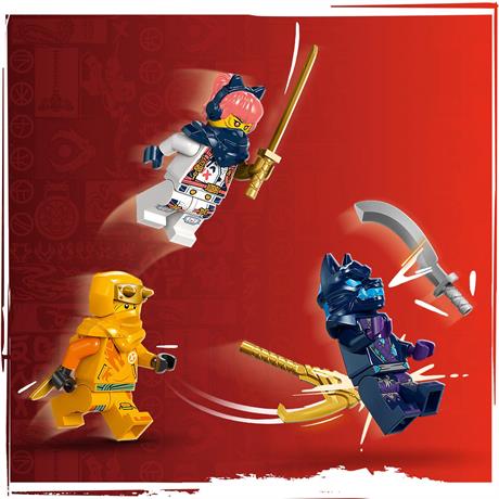 Конструктор LEGO NINJAGO Молодий дракон Рію 132 деталі (71810) - фото 7