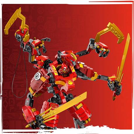 Конструктор LEGO NINJAGO Робот-скелелаз ніндзя Кай 623 деталі (71812) - фото 6