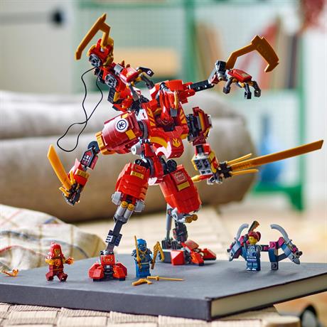 Конструктор LEGO NINJAGO Робот-скелелаз ніндзя Кай 623 деталі (71812) - фото 10