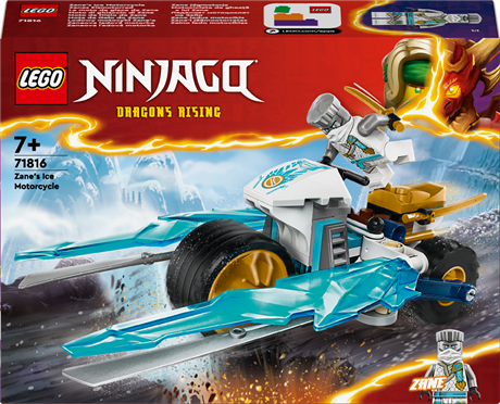 Конструктор LEGO NINJAGO Крижаний мотоцикл Зейна 84 деталі (71816) - фото 2