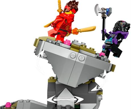 Конструктор LEGO NINJAGO Храм каменю дракона 1212 деталей (71819) - фото 0