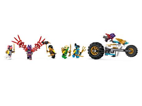 Конструктор LEGO NINJAGO Комбі-автомобіль команди ніндзя 576 деталей (71820) - фото 0