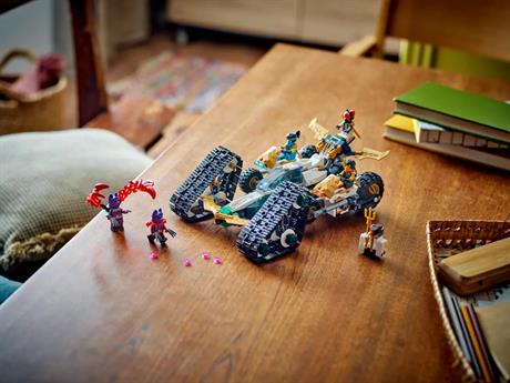 Конструктор LEGO NINJAGO Комбі-автомобіль команди ніндзя 576 деталей (71820) - фото 0
