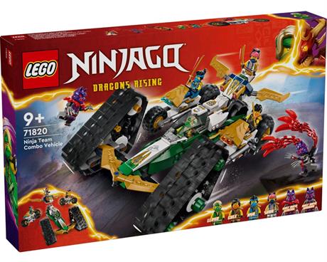 Конструктор LEGO NINJAGO Комбі-автомобіль команди ніндзя (71820) - фото 0