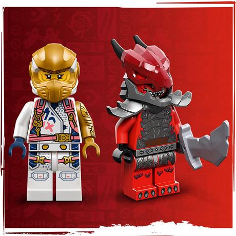 Конструктор LEGO NINJAGO Дракон Сори Спін-джитсу 56 деталей (71824) - фото 6