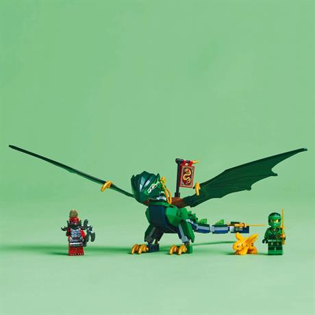 Конструктор LEGO NINJAGO Зелений лісовий дракон Ллойда 128 деталей (71829) - фото 10