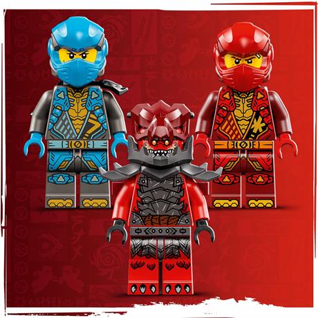 Конструктор LEGO NINJAGO Штормовой робот-всадник Кая 333 детали (71830) - фото 7