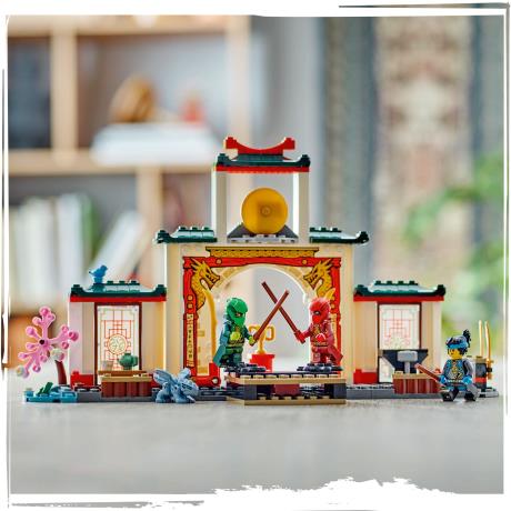 Конструктор LEGO NINJAGO Храм ниндзя Спин-джитсу 158 деталей (71831) - фото 6