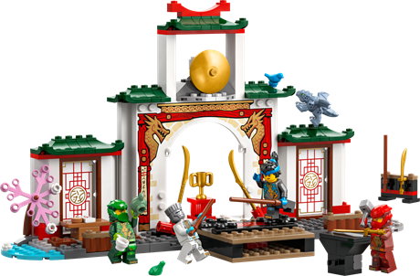 Конструктор LEGO NINJAGO Храм ніндзя Спін-джитсу 158 деталей (71831) - фото 4