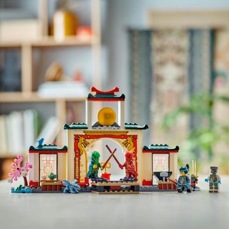Конструктор LEGO NINJAGO Храм ниндзя Спин-джитсу 158 деталей (71831) - фото 10