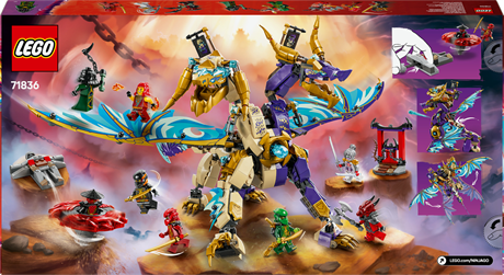 Конструктор LEGO NINJAGO Arc Dragon of Focus 869 деталей (71836) - фото 3