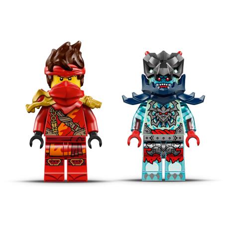 Конструктор LEGO NINJAGO Скоростная гонка Кая на мотоцикле 79 деталей (71838) - фото 4