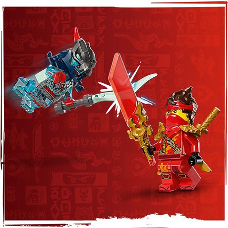 Конструктор LEGO NINJAGO Швидкісні перегони Кая на мотоциклі 79 деталей (71838) - фото 8