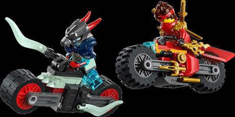 Конструктор LEGO NINJAGO Швидкісні перегони Кая на мотоциклі 79 деталей (71838) - фото 13