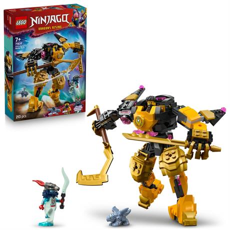 Конструктор LEGO NINJAGO Бойовий робот Арін Спін-джитсу 213 деталей (71839) - фото 0
