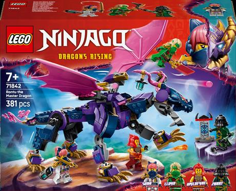 Конструктор LEGO NINJAGO Ронту, повелитель драконів 381 деталь (71842) - фото 10