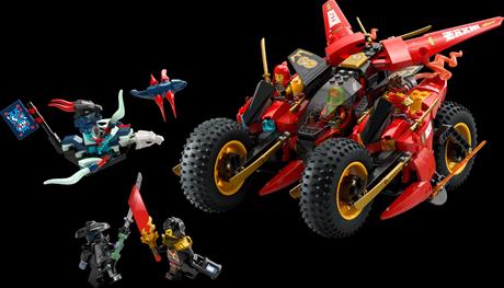 Конструктор LEGO NINJAGO Бойова машина ніндзя 561 деталь (71844) - фото 8